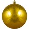 Northlight Shiny Vegas Gold Shatterproof Christmas Ball Ornament 4" (100mm)